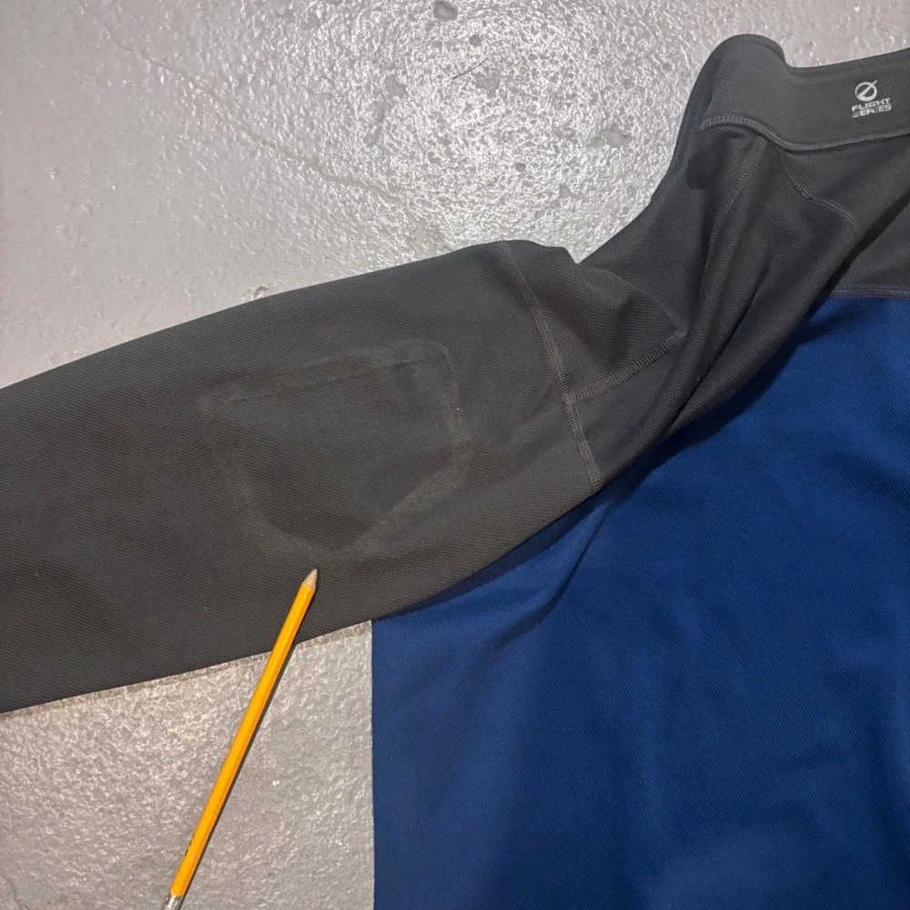 The North Face Pullover Men XL Blue Good Flight Series VaporWick 1/4 Zip Top